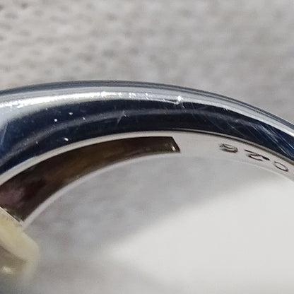 TASAKI タサキ リング 指輪 K18WG ホワイトゴールド イエローゴールド ダイヤモンド 約12.5号 レディース 磨き済み 【中古】