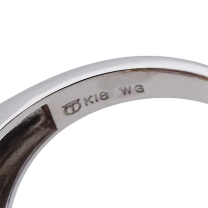TASAKI タサキ リング 指輪 K18WG ホワイトゴールド イエローゴールド ダイヤモンド 約12.5号 レディース 磨き済み 【中古】
