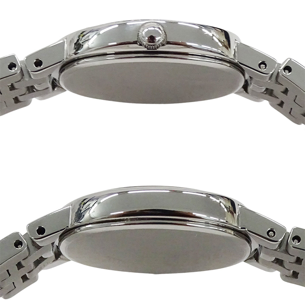 SEIKO セイコー クレドール シグノ 5A70-0BP0 GSWE845 レディース 腕時計 クオーツ QZ ステンレス SS シェル ダイヤモンド 磨き済み 【中古】