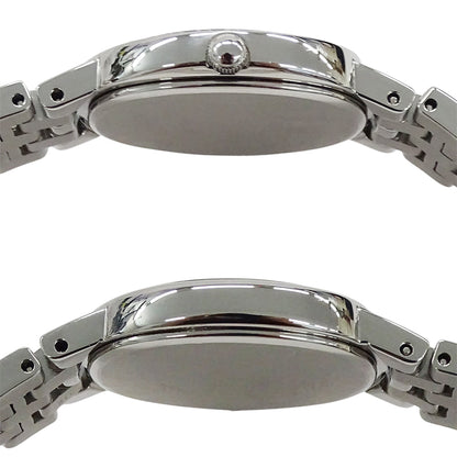 SEIKO セイコー クレドール シグノ 5A70-0BP0 GSWE845 レディース 腕時計 クオーツ QZ ステンレス SS シェル ダイヤモンド 磨き済み 【中古】