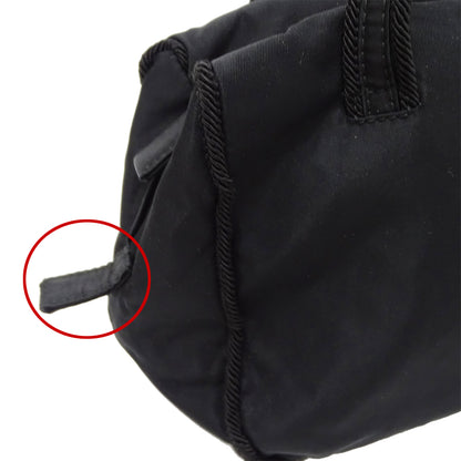 PRADA プラダ テスート ハンドバッグ ブラック B3764 ナイロン レディース 【中古】