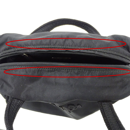 PRADA プラダ テスート ハンドバッグ ブラック B3764 ナイロン レディース 【中古】