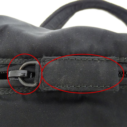 PRADA プラダ テスート ハンドバッグ ブラック B3764 ナイロン レディース 【中古】