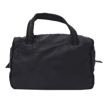 PRADA プラダ テスート ハンドバッグ ブラック B3764 ナイロン レディース 【中古】