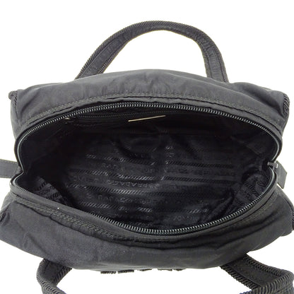 PRADA プラダ テスート ハンドバッグ ブラック B3764 ナイロン レディース 【中古】
