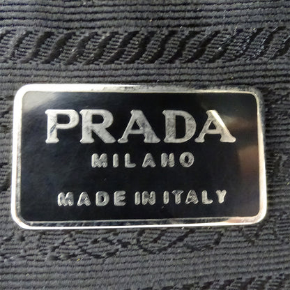 PRADA プラダ テスート ハンドバッグ ブラック B3764 ナイロン レディース 【中古】