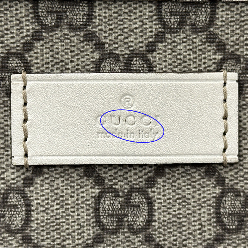 GUCCI グッチ トートバッグ GGスプリーム ブラウン ホワイト GGスプリームキャンバス レディース メンズ 【中古】
