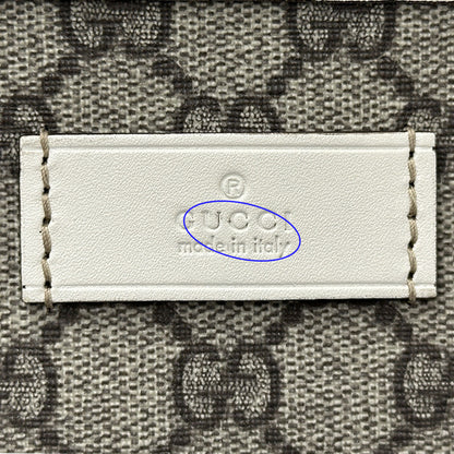 GUCCI グッチ トートバッグ GGスプリーム ブラウン ホワイト GGスプリームキャンバス レディース メンズ 【中古】