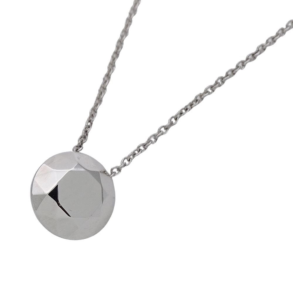 TIFFANY&Co. ティファニー エルサペレッティ ファセット ネックレス PT950 プラチナ レディース 磨き済み【中古】