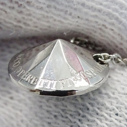 TIFFANY&Co. ティファニー エルサペレッティ ファセット ネックレス PT950 プラチナ レディース 磨き済み【中古】