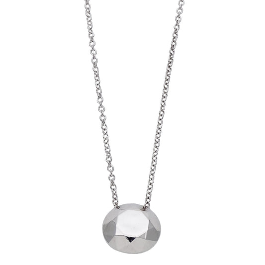 TIFFANY&Co. ティファニー エルサペレッティ ファセット ネックレス PT950 プラチナ レディース 磨き済み【中古】