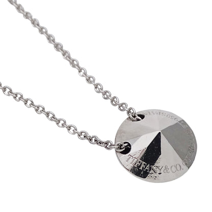 TIFFANY&Co. ティファニー エルサペレッティ ファセット ネックレス PT950 プラチナ レディース 磨き済み【中古】