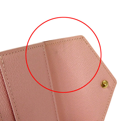 LOUIS VUITTON ルイ・ヴィトン ポルトフォイユ ゾエ 三つ折り財布 ダミエ アズール ローズバレリーヌ N60168 ダミエアズールキャンバス レディース 【中古】