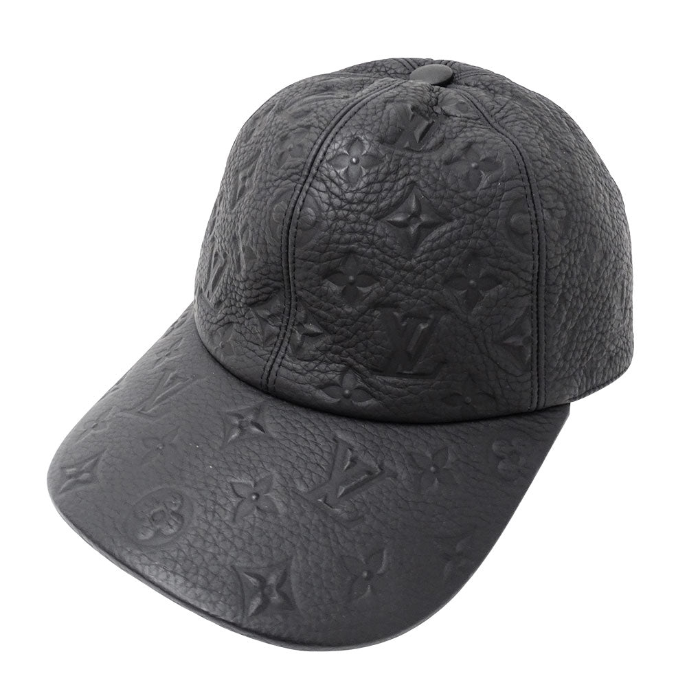 LOUIS VUITTON ルイ・ヴィトン キャスケット 1.1 モノグラム キャップ ノワール ブラック MP2605 メンズ 【中古】