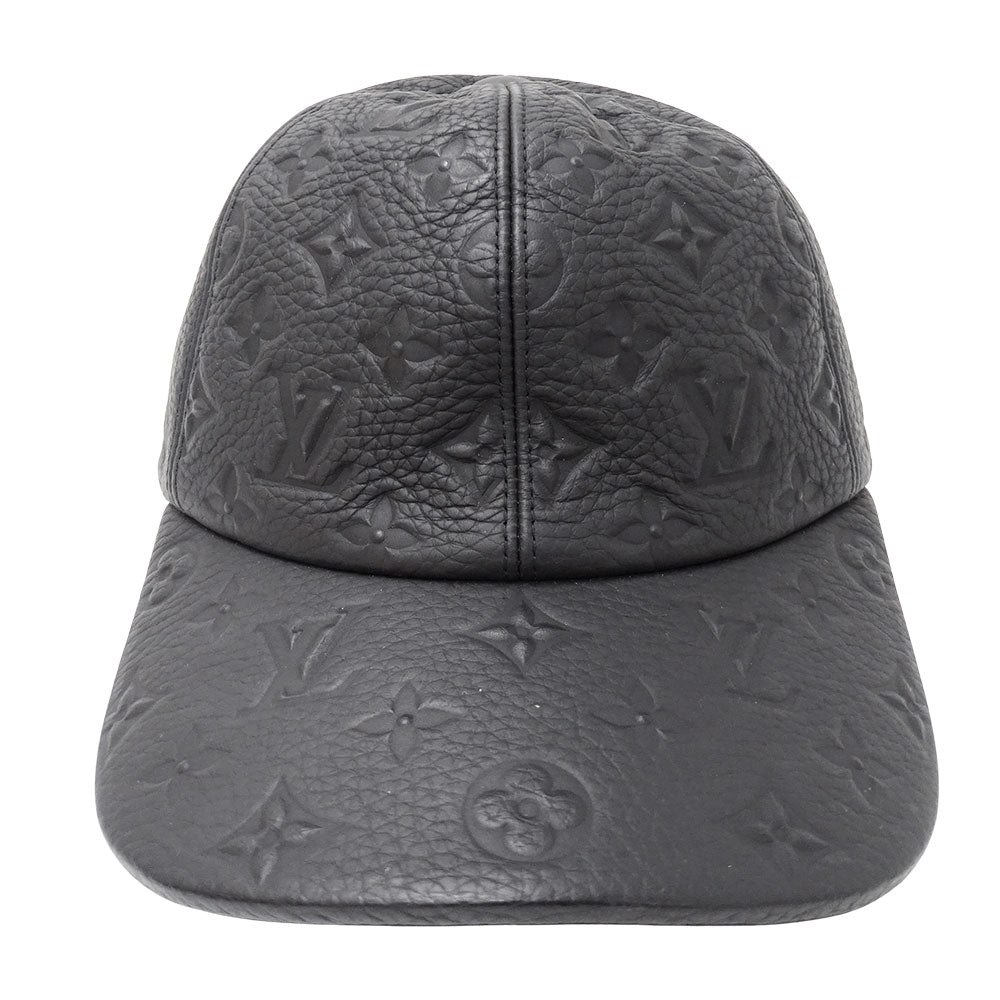 LOUIS VUITTON ルイ・ヴィトン キャスケット 1.1 モノグラム キャップ ノワール ブラック MP2605 メンズ 【中古】