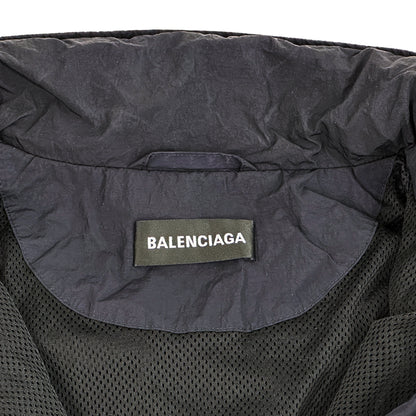 BALENCIAGA バレンシアガ アノラックパーカー ネイビー 556229 ナイロン メンズ 【中古】