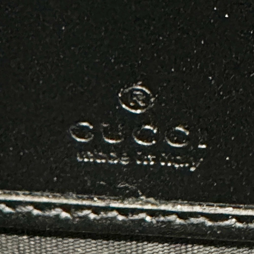 GUCCI グッチ GGエンボス ジップアラウンドウォレット 長財布 ブラック 625558 メンズ 【中古】