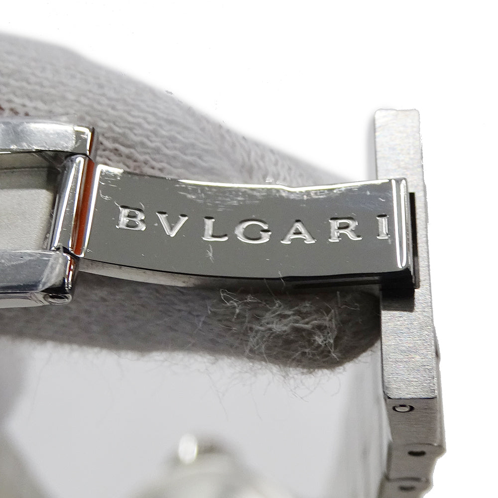 BVLGARI ブルガリ ディアゴノ DG40S メンズ 腕時計 デイト 自動巻き AT ステンレス SS 磨き済み 【中古】