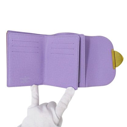 LOUIS VUITTON ルイ・ヴィトン ポルトフォイユ ジョイ 二つ折り財布 モノグラム マルチカラー ノワール ヴィオレ M60283 モノグラムマルチカラー レディース 【中古】