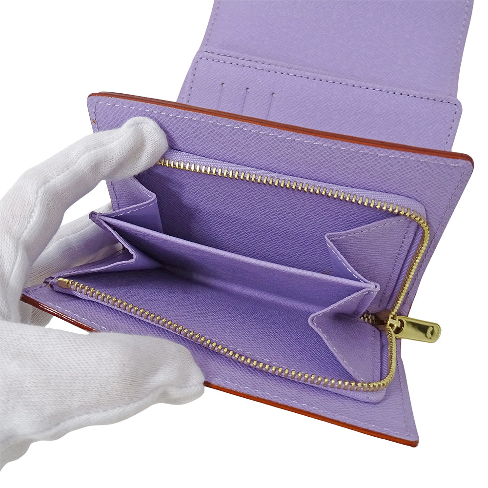LOUIS VUITTON ルイ・ヴィトン ポルトフォイユ ジョイ 二つ折り財布 モノグラム マルチカラー ノワール ヴィオレ M60283 モノグラムマルチカラー レディース 【中古】