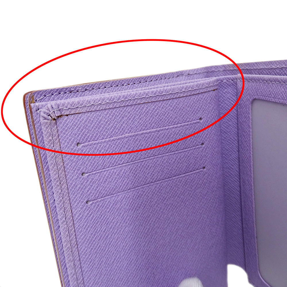 LOUIS VUITTON ルイ・ヴィトン ポルトフォイユ ジョイ 二つ折り財布 モノグラム マルチカラー ノワール ヴィオレ M60283 モノグラムマルチカラー レディース 【中古】