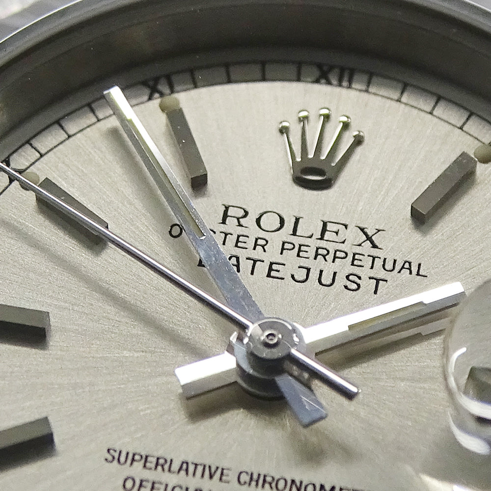 ROLEX ロレックス デイトジャスト 69174 L番 レディース 腕時計 自動巻き AT ステンレス SS ホワイトゴールド WG 磨き済み 【中古】