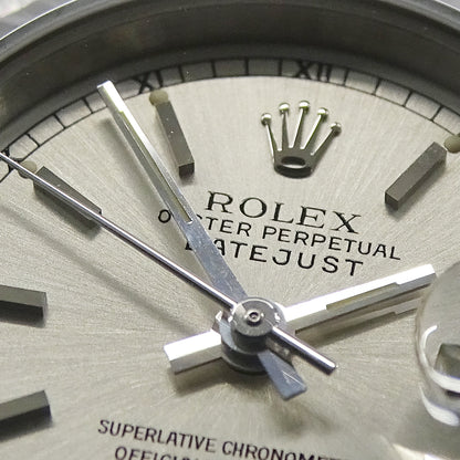 ROLEX ロレックス デイトジャスト 69174 L番 レディース 腕時計 自動巻き AT ステンレス SS ホワイトゴールド WG 磨き済み 【中古】