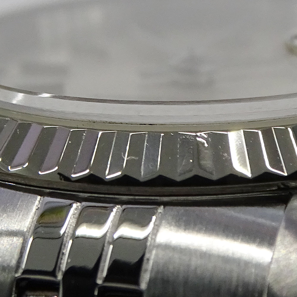 ROLEX ロレックス デイトジャスト 69174 L番 レディース 腕時計 自動巻き AT ステンレス SS ホワイトゴールド WG 磨き済み 【中古】