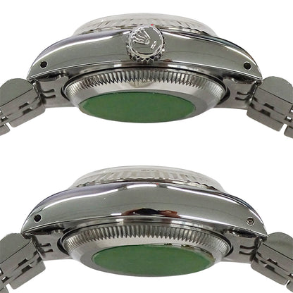 ROLEX ロレックス デイトジャスト 69174 L番 レディース 腕時計 自動巻き AT ステンレス SS ホワイトゴールド WG 磨き済み 【中古】
