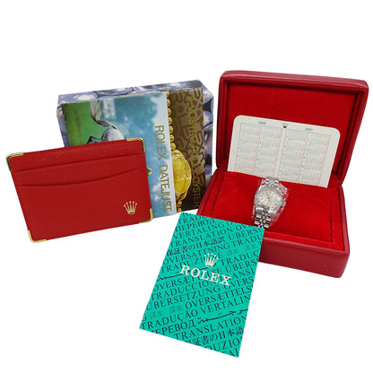 ROLEX ロレックス デイトジャスト 69174 L番 レディース 腕時計 自動巻き AT ステンレス SS ホワイトゴールド WG 磨き済み 【中古】
