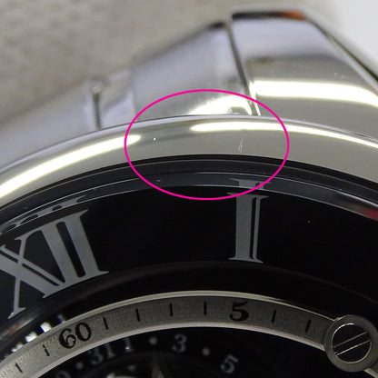 CITIZEN シチズン カンパノラ 天彩星 あまいろほし BU0020-71E メンズ 腕時計 ムーンフェイズ エコドライブ ステンレス SS ブラック 磨き済み 【中古】