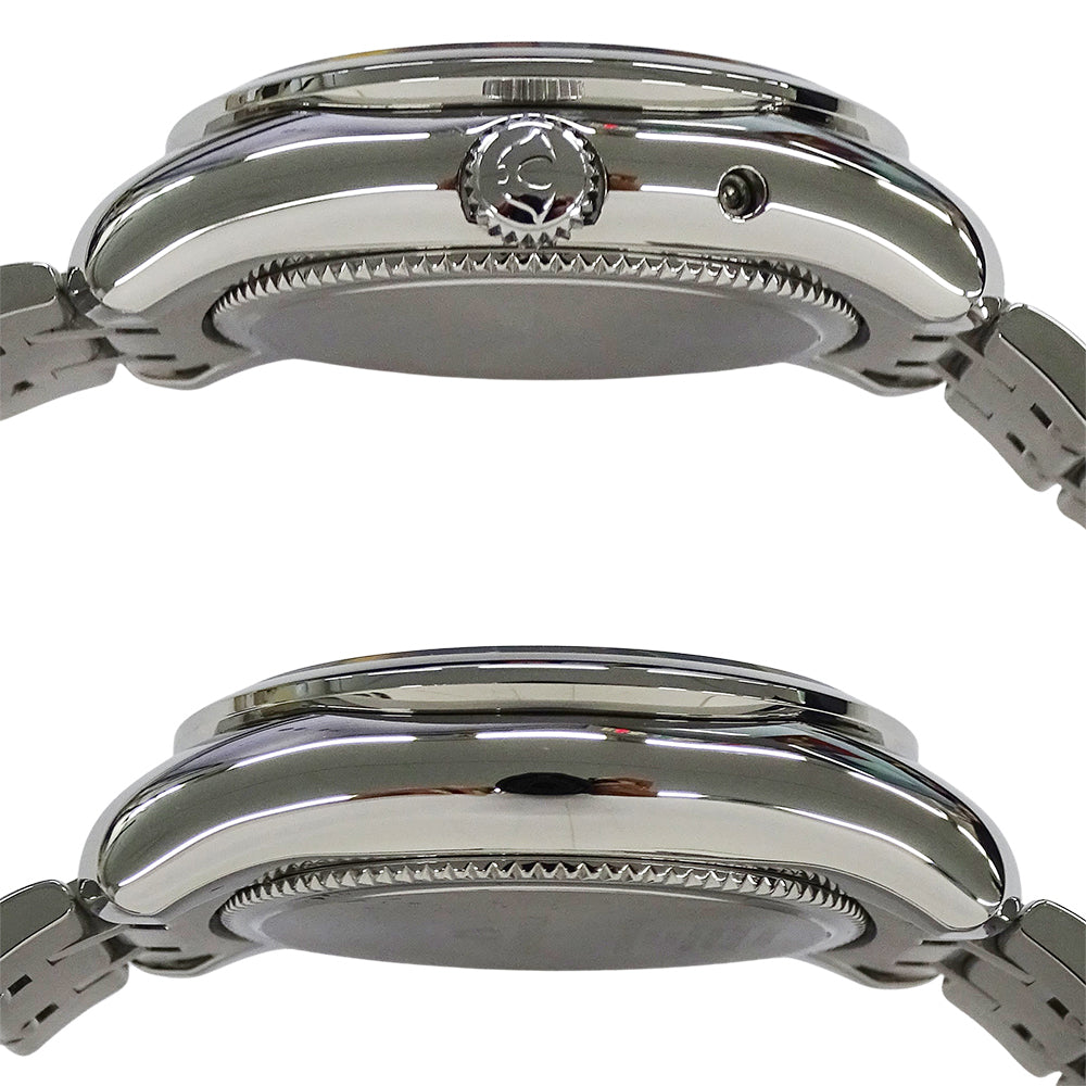 CITIZEN シチズン カンパノラ 天彩星 あまいろほし BU0020-71E メンズ 腕時計 ムーンフェイズ エコドライブ ステンレス SS ブラック 磨き済み 【中古】