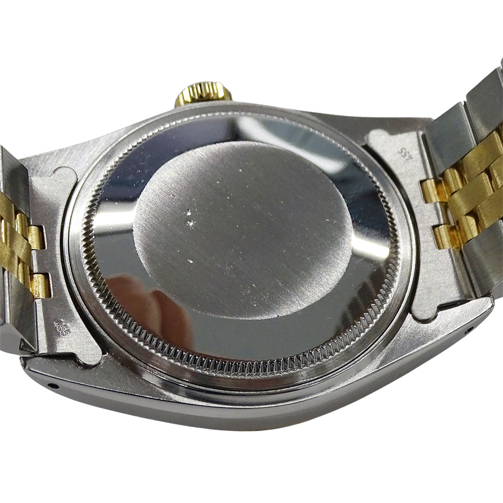 ROLEX ロレックス デイトジャスト 16013 88番台 メンズ 腕時計 自動巻き AT SS YG ブラック OH･磨き済み【中古】