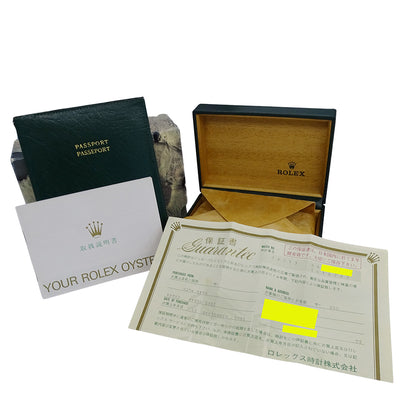 ROLEX ロレックス デイトジャスト 16013 88番台 メンズ 腕時計 自動巻き AT SS YG ブラック OH･磨き済み【中古】