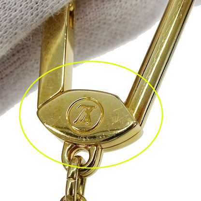 LOUIS VUITTON ルイ・ヴィトン カードキーケース ポシェット･クレ コインケース ダミエ エベヌ ブラウン N62658 ダミエキャンバス レディース メンズ 【中古】
