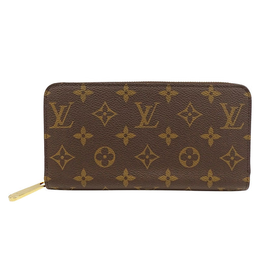 LOUIS VUITTON ルイ・ヴィトン ジッピーウォレット 長財布 モノグラム フューシャ M41895 モノグラムキャンバス レディース 【中古】