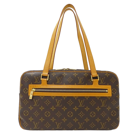 LOUIS VUITTON ルイ・ヴィトン シテGM ショルダーバッグ モノグラム ブラウン M51181 モノグラムキャンバス レディース 【中古】