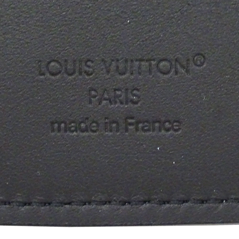 LOUIS VUITTON ルイ・ヴィトン ヴィクター・ウォレット 三つ折り財布 アエログラム ノワール M26250 メンズ 【中古】