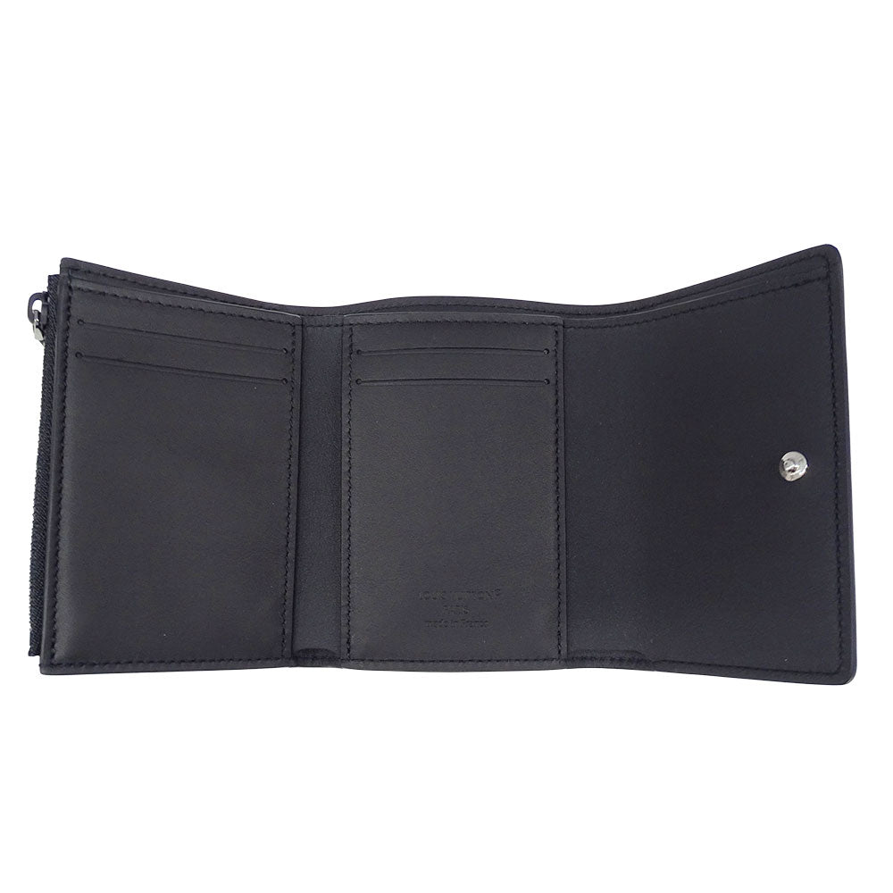 LOUIS VUITTON ルイ・ヴィトン ヴィクター・ウォレット 三つ折り財布 アエログラム ノワール M26250 メンズ 【中古】
