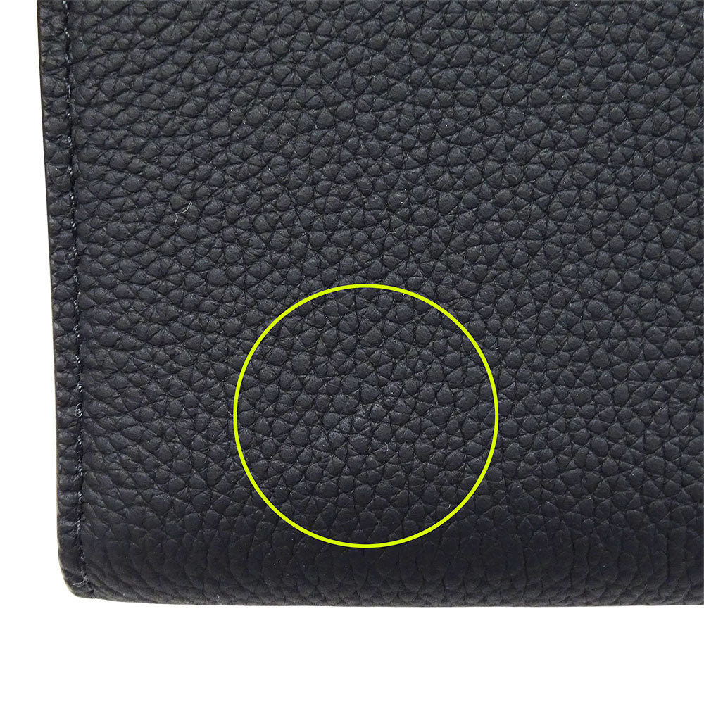 LOUIS VUITTON ルイ・ヴィトン ヴィクター・ウォレット 三つ折り財布 アエログラム ノワール M26250 メンズ 【中古】