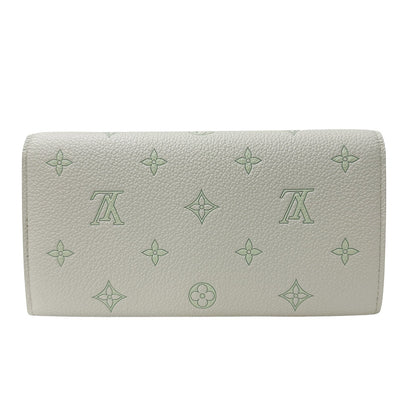 LOUIS VUITTON ルイ・ヴィトン ポルトフォイユ サラ スィート エスケープ 長財布 モノグラム アンプラント ミルキーホワイト M27740 モノグラムアンプラント レディース 【中古】