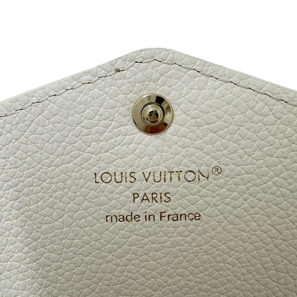 LOUIS VUITTON ルイ・ヴィトン ポルトフォイユ サラ スィート エスケープ 長財布 モノグラム アンプラント ミルキーホワイト M27740 モノグラムアンプラント レディース 【中古】