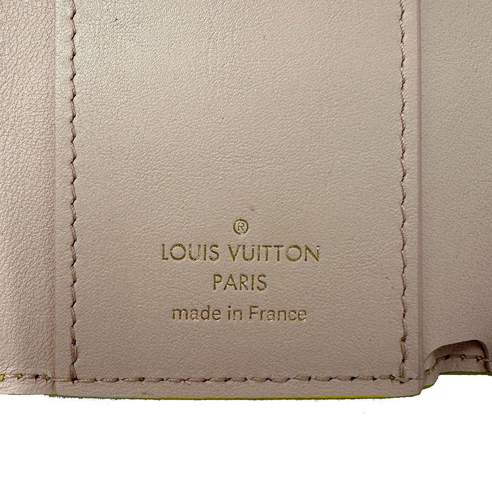 LOUIS VUITTON ルイ・ヴィトン トリヨン ポルトフォイユカプシーヌ XS 三つ折り財布 セドラ M81230 レザー レディース 【中古】