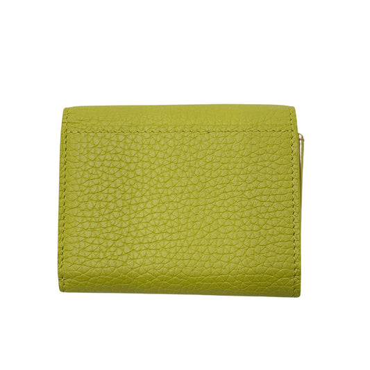 LOUIS VUITTON ルイ・ヴィトン トリヨン ポルトフォイユカプシーヌ XS 三つ折り財布 セドラ M81230 レザー レディース 【中古】