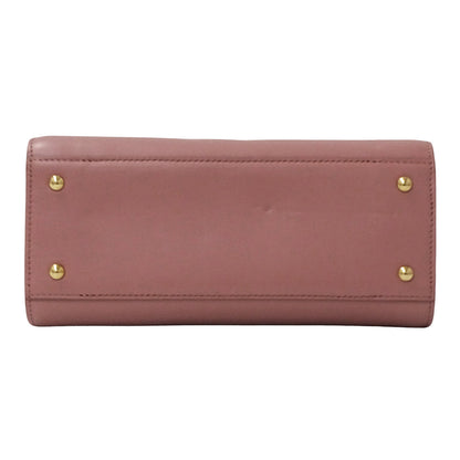 Ferragamo フェラガモ 2wayバッグ ガンチーニ ピンク レザー レディース 【中古】