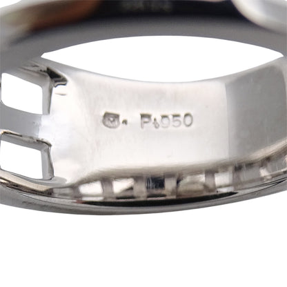 MIKIMOTO ミキモト リング 指輪 PT950 パール プラチナ レディース 【中古】
