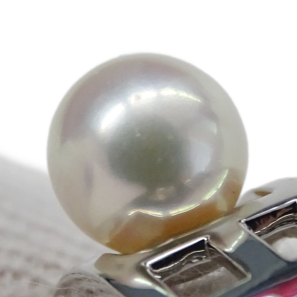 MIKIMOTO ミキモト リング 指輪 PT950 パール プラチナ レディース 【中古】