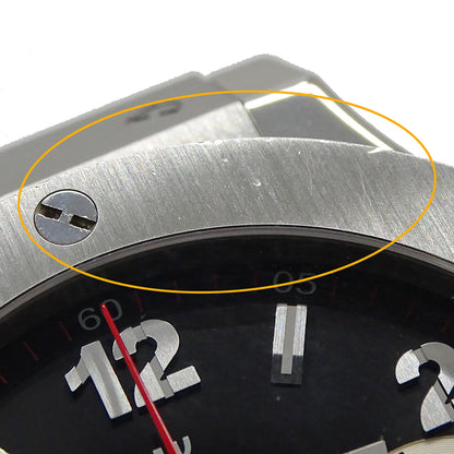 HUBLOT ウブロ ビッグバン 301.SX.130.RX メンズ 腕時計 クロノグラフ デイト 自動巻き AT ステンレス SS ラバー 磨き済み 【中古】