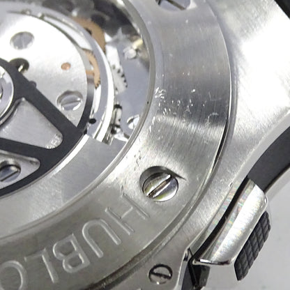 HUBLOT ウブロ ビッグバン 301.SX.130.RX メンズ 腕時計 クロノグラフ デイト 自動巻き AT ステンレス SS ラバー 磨き済み 【中古】
