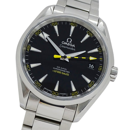 OMEGA オメガ シーマスター アクアテラ 15000ガウス 231.10.42.21.01.002 メンズ 腕時計 デイト コーアクシャル クロノメーター 自動巻き AT ステンレス SS 磨き済み 【中古】